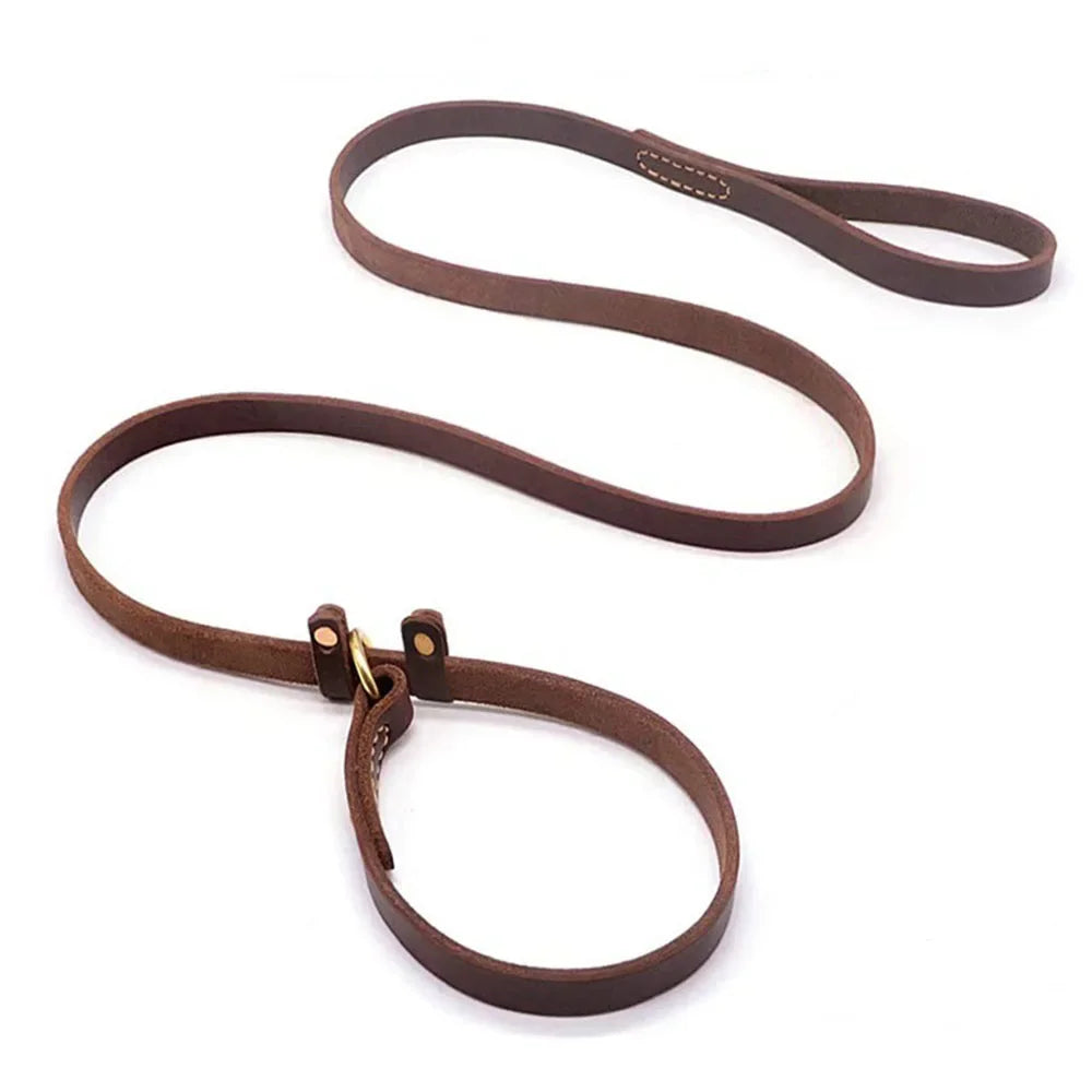 The Leather Training Leash