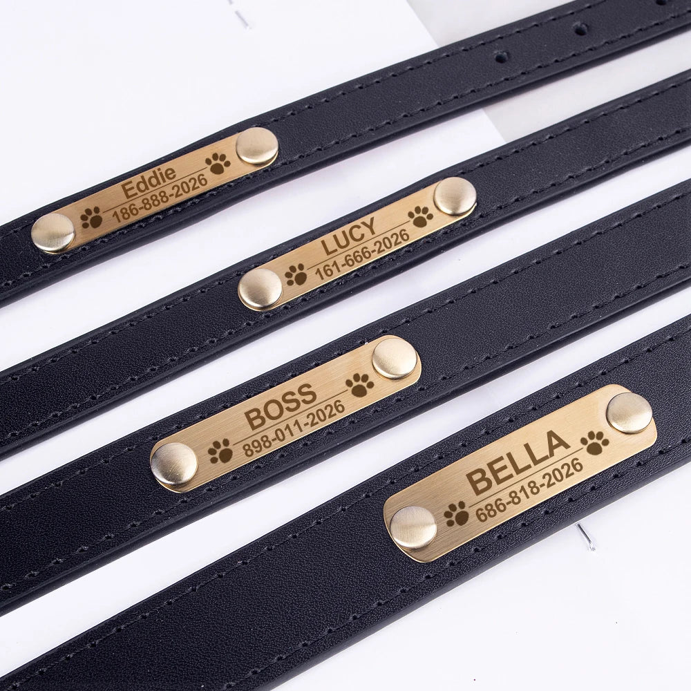 The Personalized Leather Collar